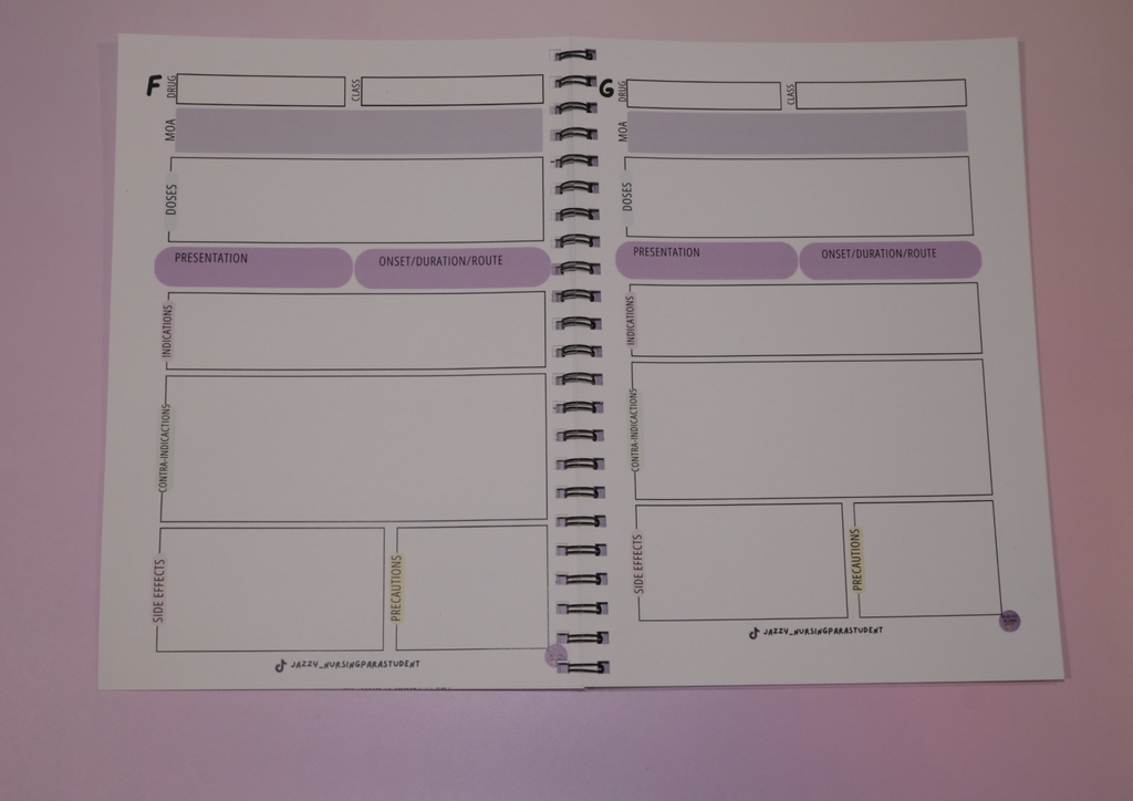 Bound A-Z DIY Drug Diary