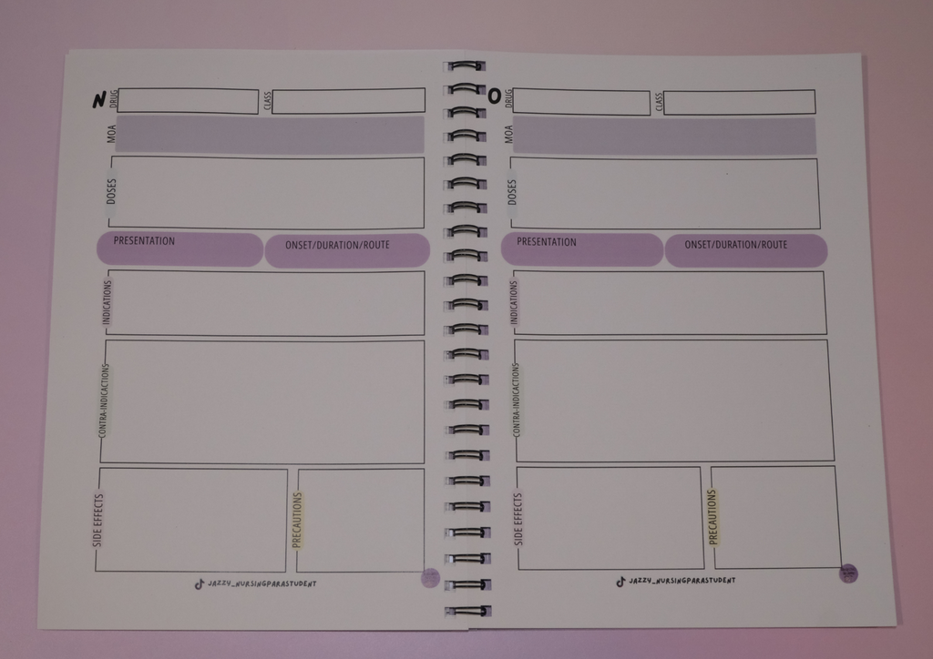 Bound A-Z DIY Drug Diary