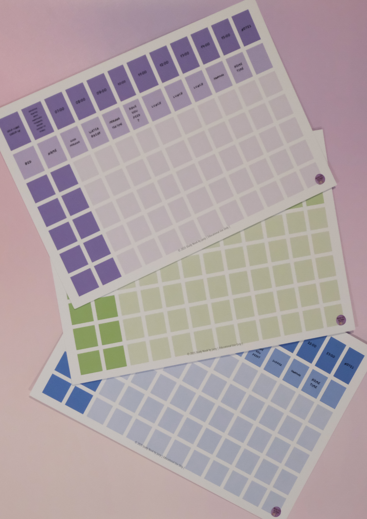 Nursing Shift Planner – AM, PM & ND Editions