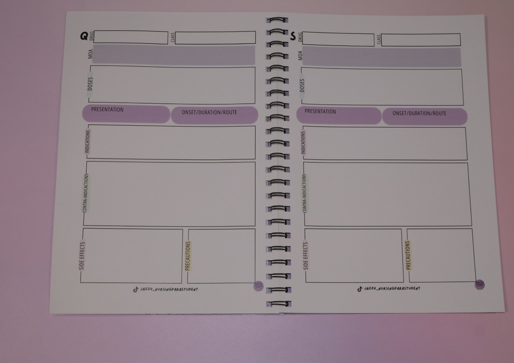 Bound A-Z DIY Drug Diary