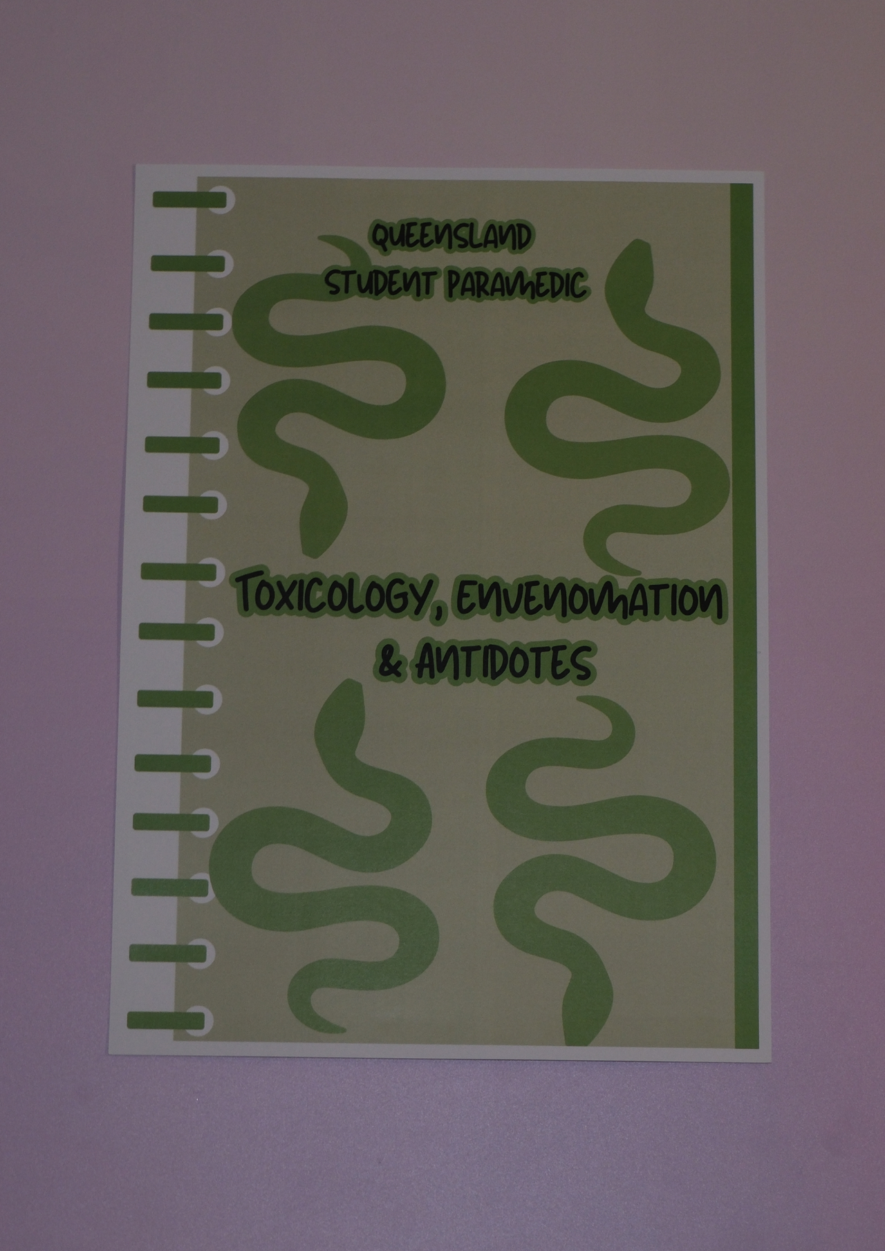 QLD Toxicology, Envenomation & Antidotes Essentials