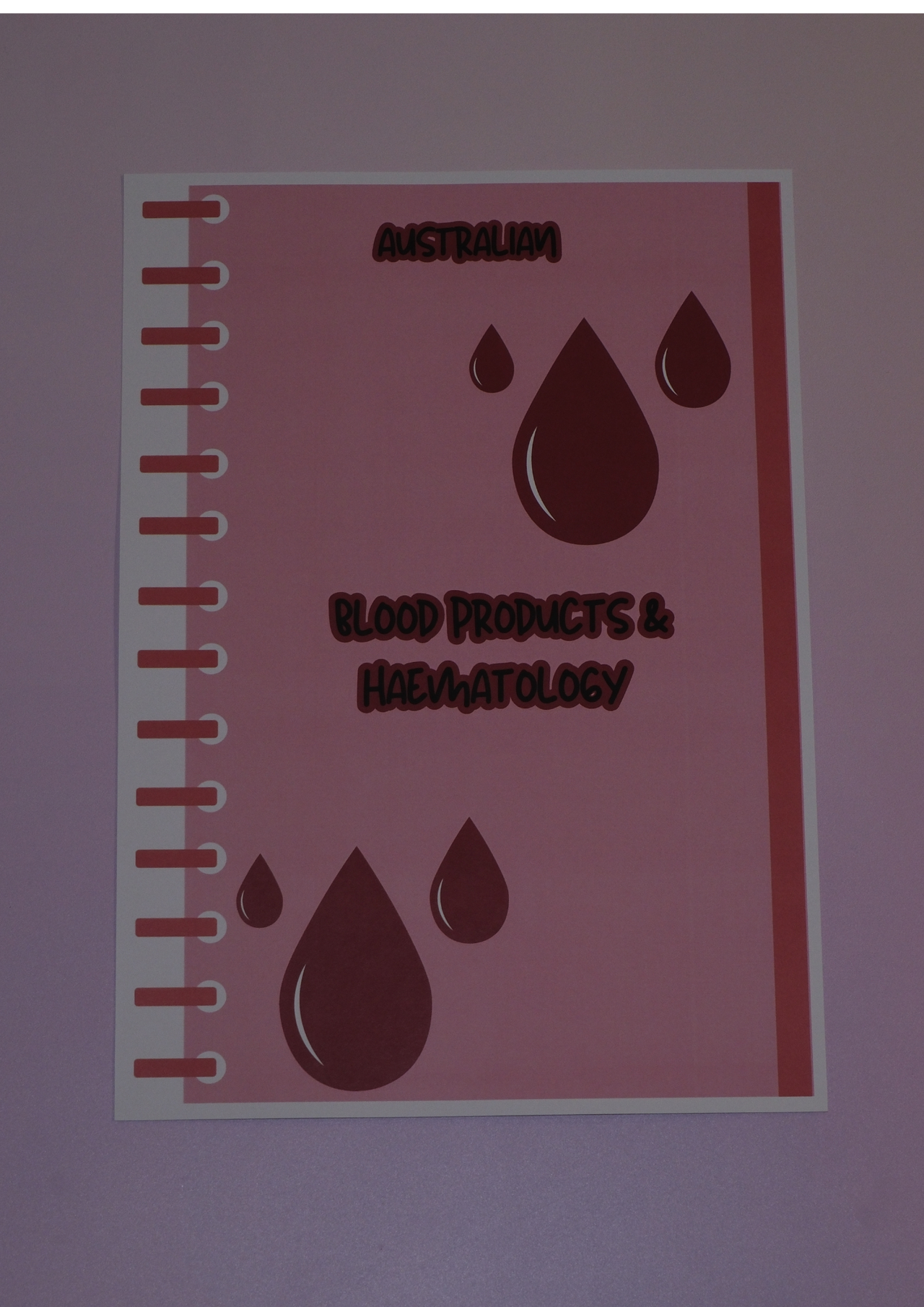 Australian Blood Products & Haematology Pack