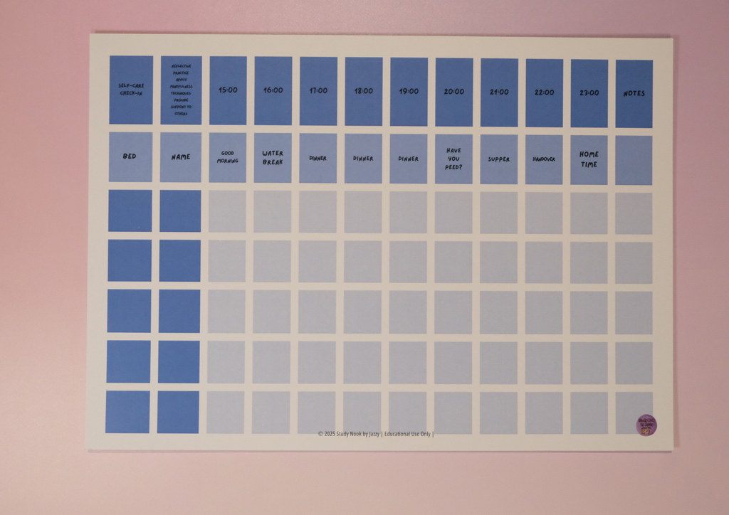 Nursing Shift Planner – AM, PM & ND Editions
