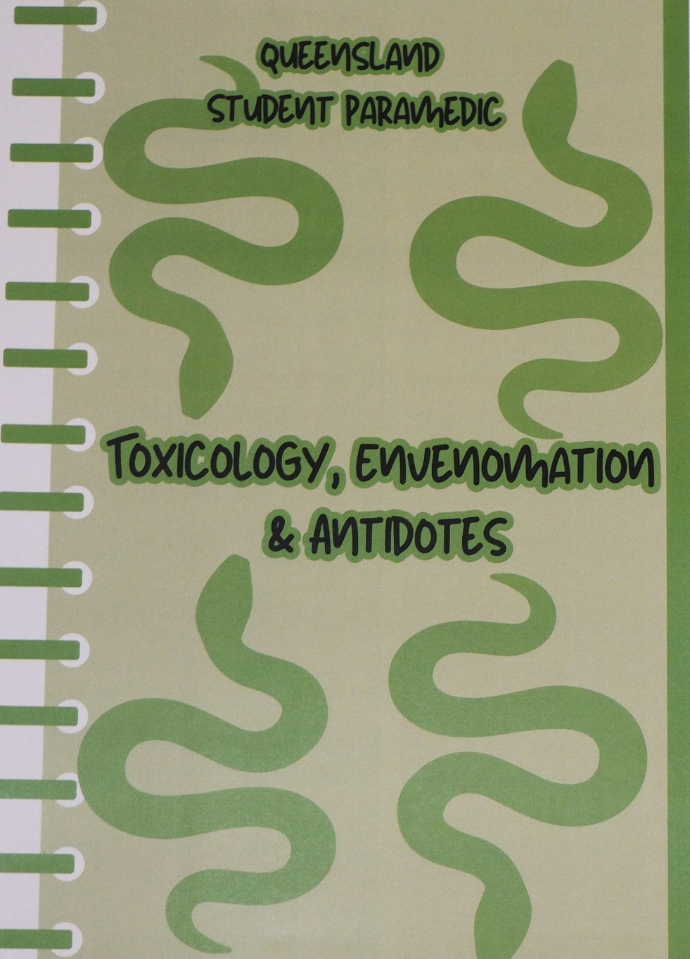 QLD Toxicology, Envenomation & Antidotes Essentials